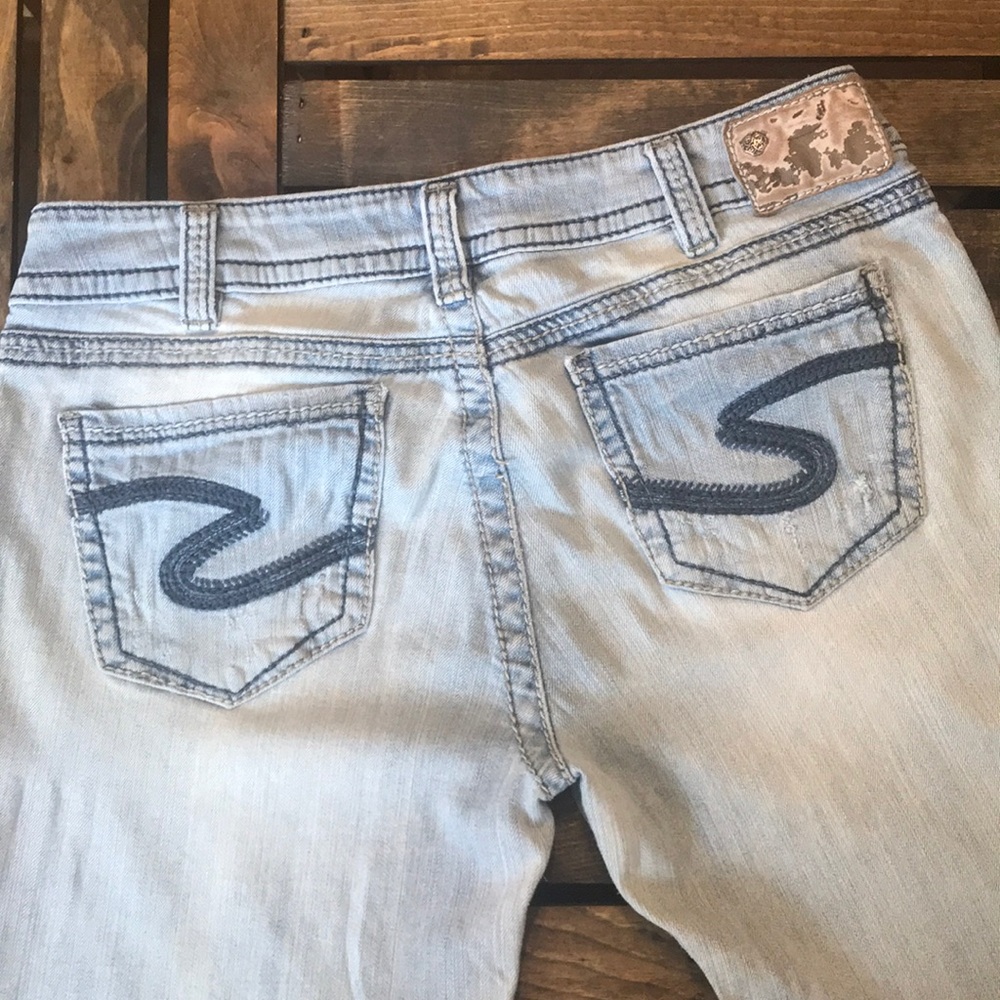 Silver Jeans Suki Capri Size W32